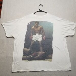Muhammad Ali Brand white Shirt‎ Men's Size 3XL XXXL